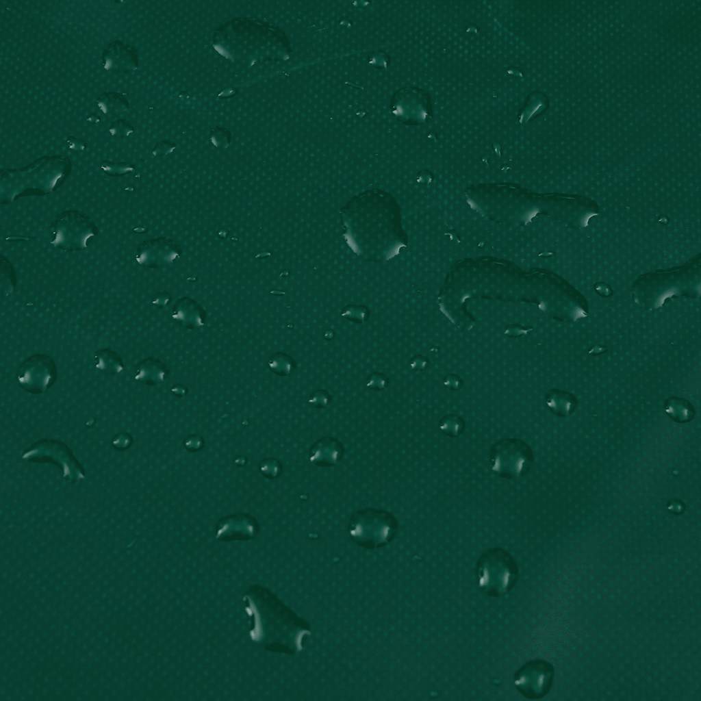 vidaXL Dekzeil 650 g/m² Ø 4 m groen - Afbeelding 6