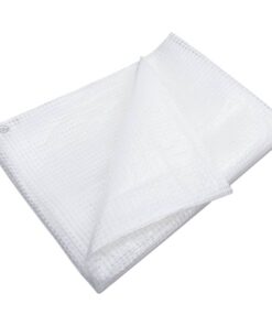 vidaXL Dekzeil leno 140 g/m² 6x10 m wit