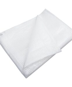 vidaXL Dekzeil leno 140 g/m² 8x10 m wit