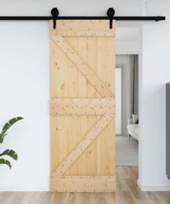 vidaXL Deur NARVIK 70x210 cm massief grenenhout