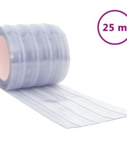 6 mm 25 m PVC transparant