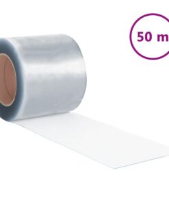 6 mm 50 m PVC transparant