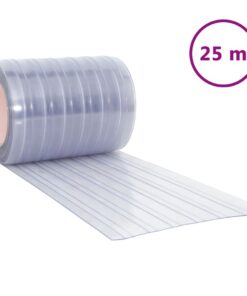6 mm 25 m PVC transparant