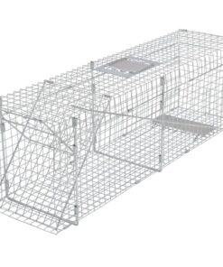 vidaXL Diervriendelijke val 100 cm gegalvaniseerd