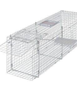 vidaXL Diervriendelijke val 100 cm gegalvaniseerd