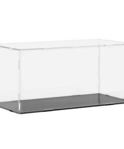 vidaXL Displaybox transparant 24x12x11 cm acryl