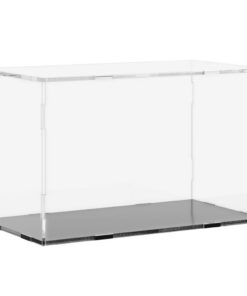vidaXL Displaybox transparant 31x17x19 cm acryl