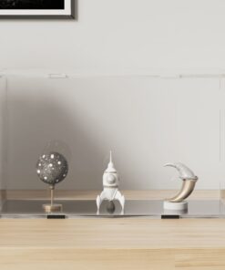 vidaXL Displaybox transparant 31x17x19 cm acryl