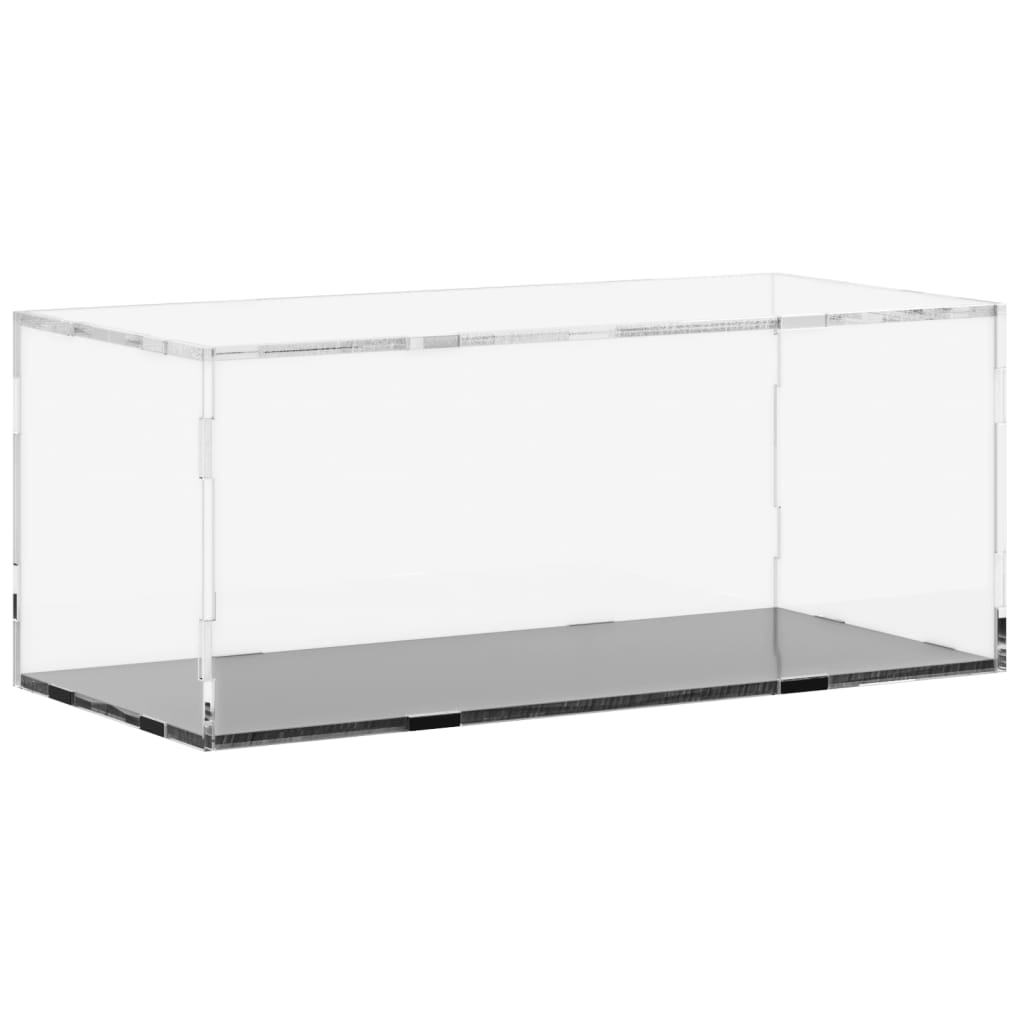 vidaXL Displaybox transparant 34x16x14 cm acryl