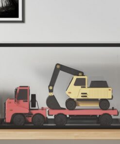 vidaXL Displaybox transparant 56x36x37 cm acryl