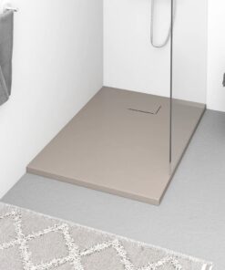 vidaXL Douchebak 100x70 cm SMC bruin