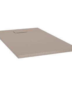 vidaXL Douchebak 120x70 cm SMC bruin
