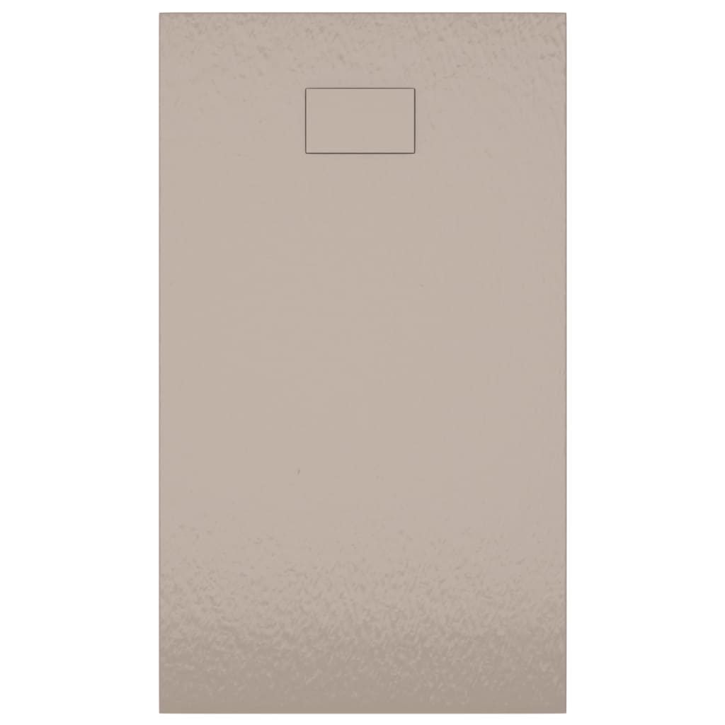 vidaXL Douchebak 120x70 cm SMC bruin - Afbeelding 6
