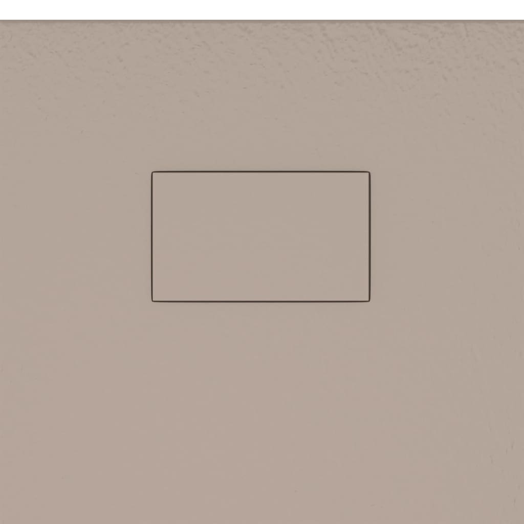 vidaXL Douchebak 80x80 cm SMC bruin - Afbeelding 7
