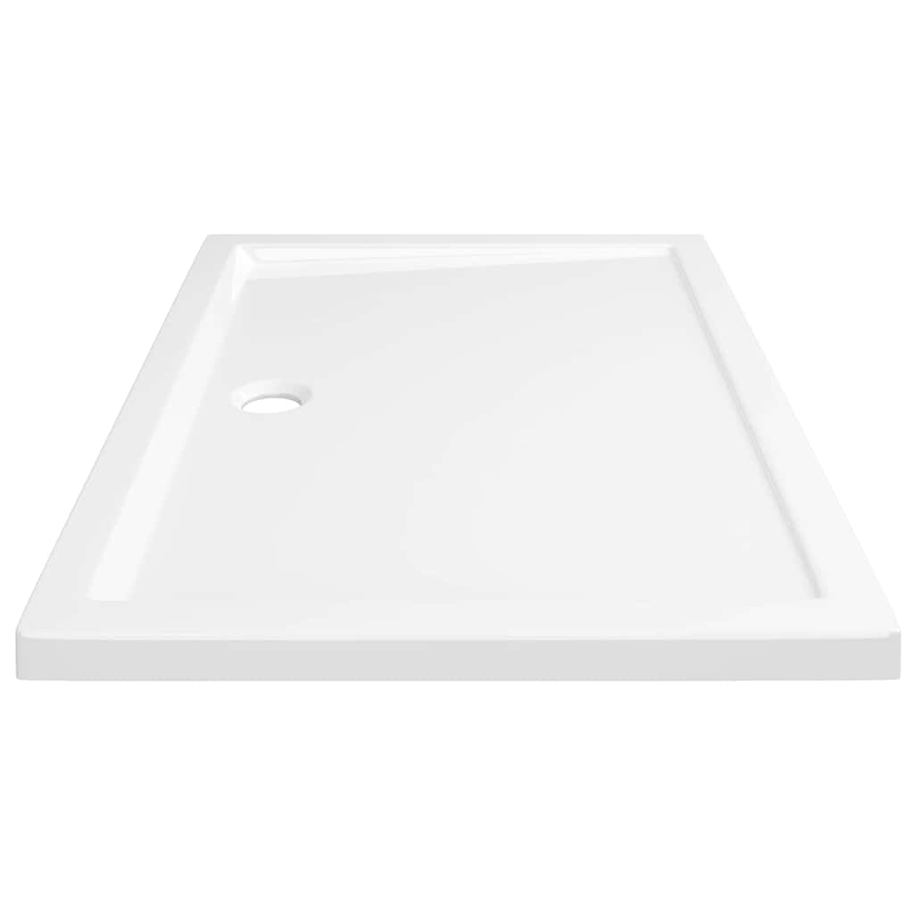 vidaXL Douchebak rechthoekig 70x100 cm ABS wit - Afbeelding 5