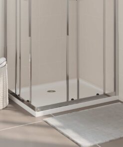 vidaXL Douchebak rechthoekig 70x90 cm ABS