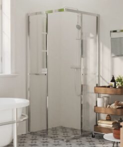 vidaXL Douchecabine 80x80x180 cm ESG