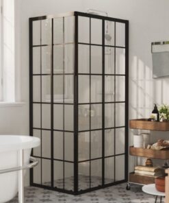 vidaXL Douchecabine 90x70x180 cm ESG