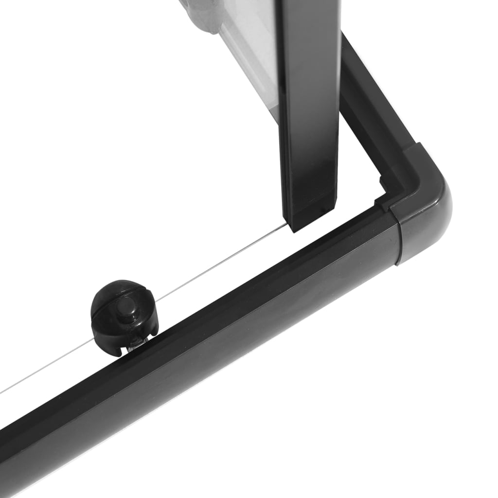 vidaXL Douchecabine strepen 90x70x180 cm ESG zwart - Image 7