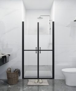 vidaXL Douchedeur (88-91)x190 cm ESG halfmat