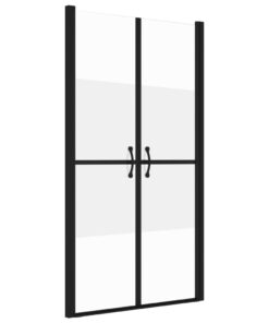 vidaXL Douchedeur (93-96)x190 cm ESG halfmat