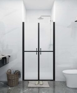 vidaXL Douchedeur (93-96)x190 cm ESG mat