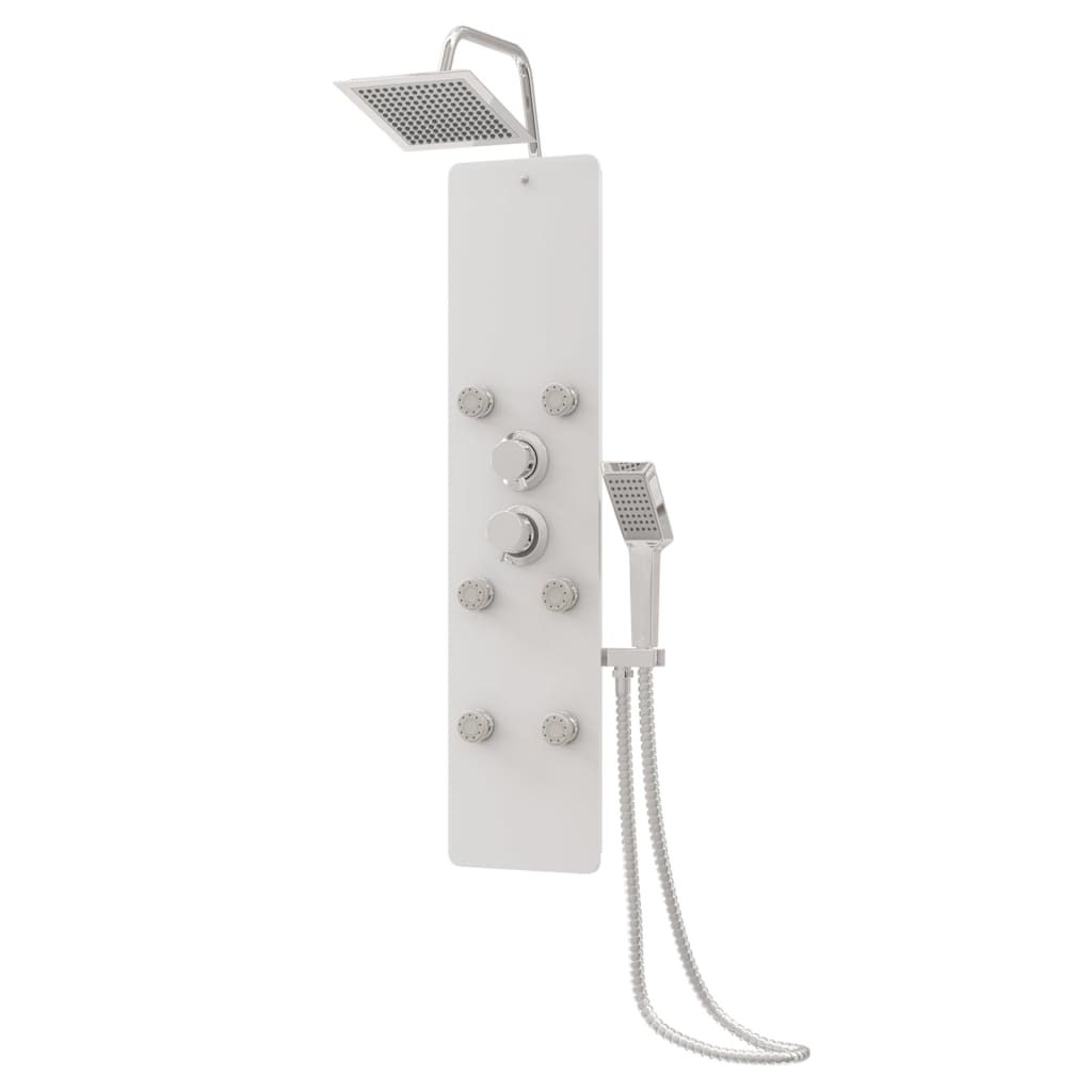 vidaXL Douchepaneel 25x47