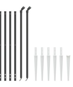 vidaXL Draadgaashek met grondankers 0