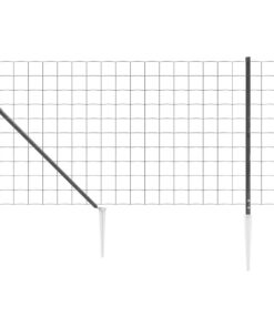 8x25 m antracietkleurig