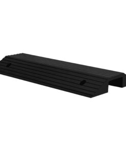 vidaXL Drempelbruggen 2 st 80x40x8 cm rubber