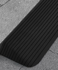 vidaXL Drempelhulp 110x41x5 cm rubber