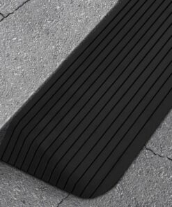 vidaXL Drempelhulpen 2 st 110x41x5 cm rubber