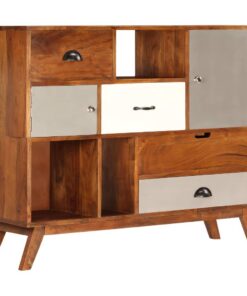 vidaXL Dressoir 115x35x86 cm massief acaciahout