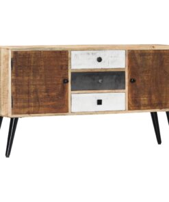 vidaXL Dressoir 118x30x62 cm massief mangohout