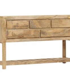 vidaXL Dressoir 120x30x75 cm massief mangohout