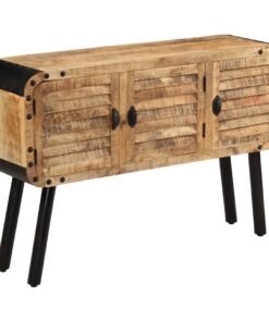 vidaXL Dressoir 120x30x76 cm massief mangohout