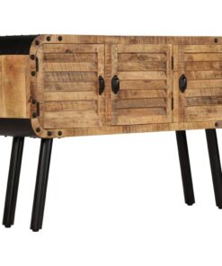 vidaXL Dressoir 120x30x76 cm massief mangohout