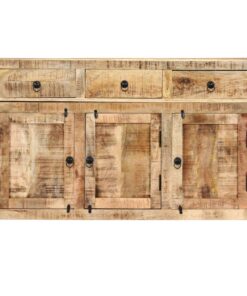 vidaXL Dressoir 120x35x76 cm massief mangohout
