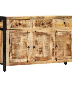 vidaXL Dressoir 120x35x76 cm massief mangohout