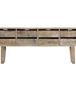 vidaXL Dressoir 140x30x60 cm massief mangohout