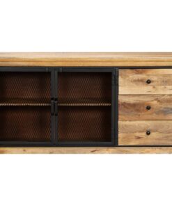 vidaXL Dressoir 150x40x75 cm massief mangohout