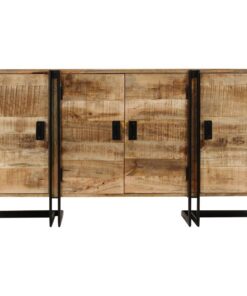 vidaXL Dressoir 150x40x80 cm massief mangohout