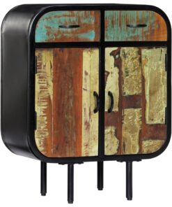 vidaXL Dressoir 60x30x75 cm massief gerecycled hout