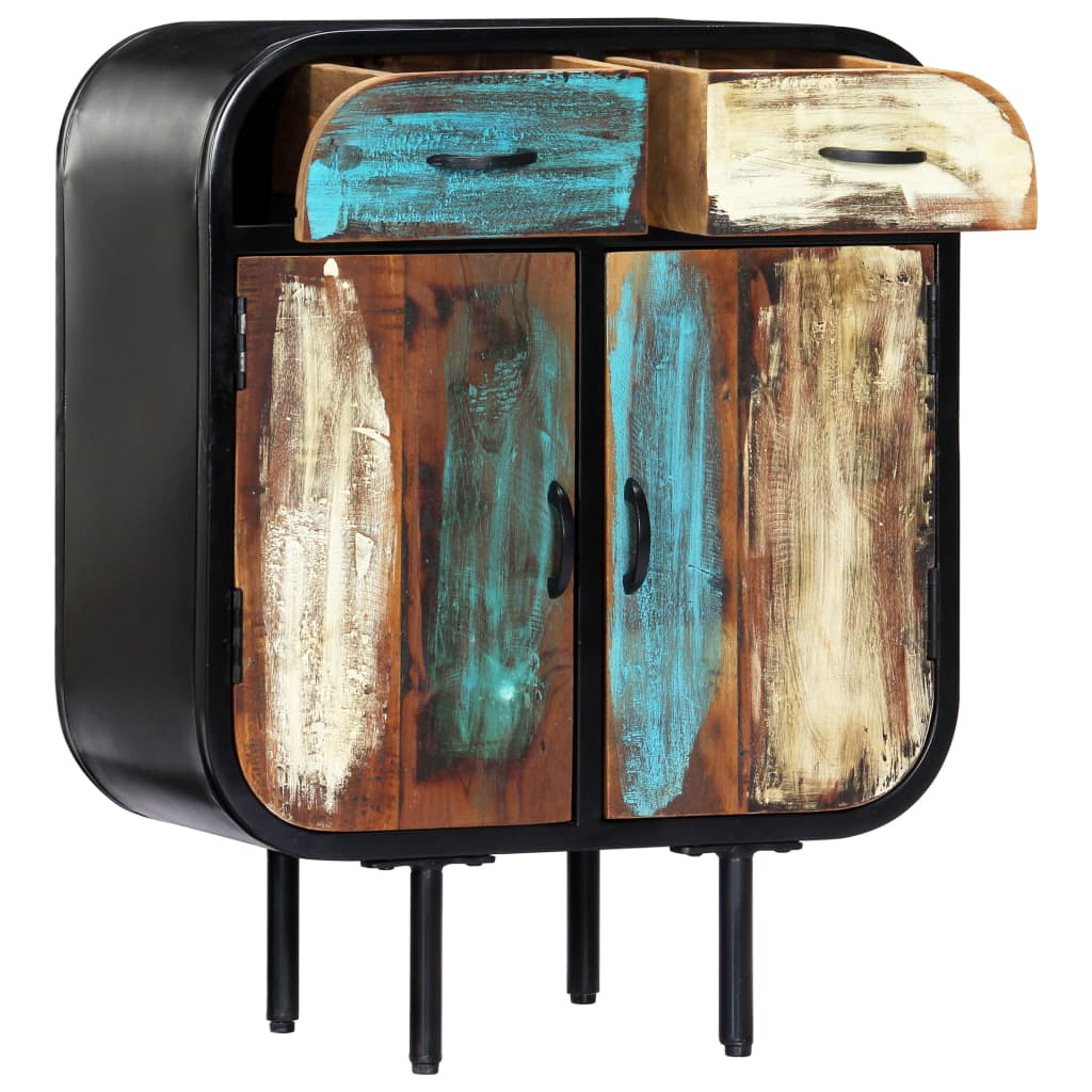 vidaXL Dressoir 60x30x75 cm massief gerecycled hout - Afbeelding 4