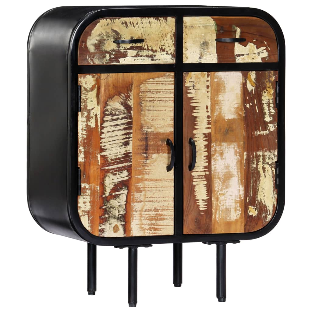 vidaXL Dressoir 60x30x75 cm massief gerecycled hout - Afbeelding 7