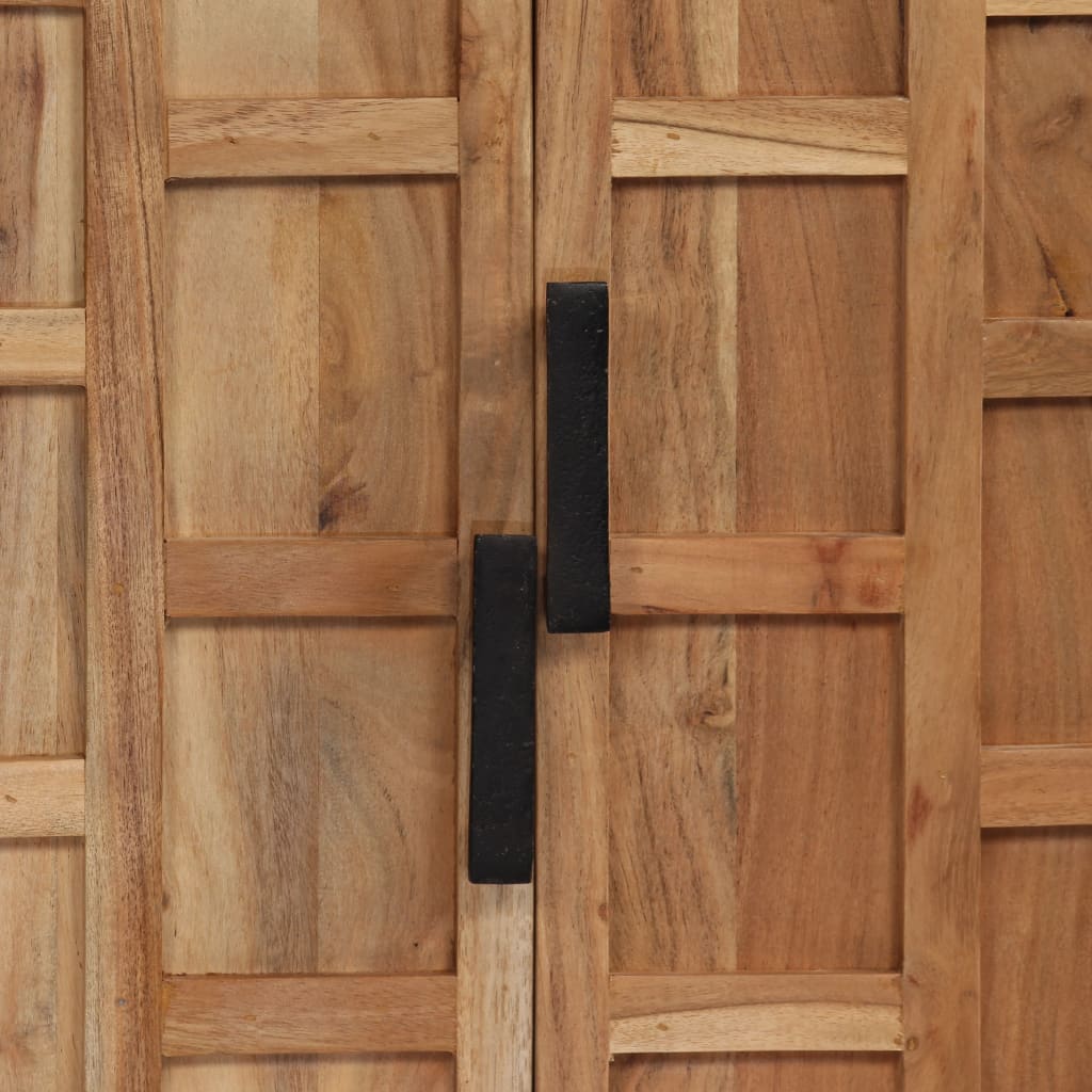 vidaXL Dressoir 60x35x76 cm massief acaciahout bruin - Afbeelding 6