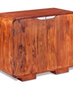 vidaXL Dressoir 75x35x60 cm massief acaciahout