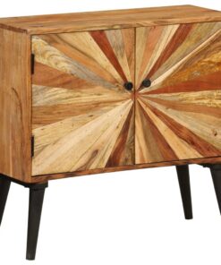 vidaXL Dressoir 85x30x75 cm massief mangohout