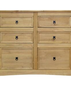 vidaXL Dressoir Mexicaans grenenhout Corona-stijl 110x43x81 cm