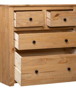 vidaXL Dressoir Panama Range 80x40x83 cm grenenhout